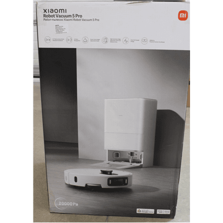SALE OUT. Xiaomi Robot Vacuum 5 Pro EU · Wet&Dry · 5200 mAh – image 1