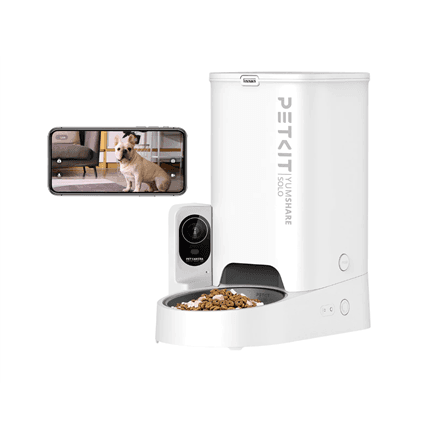 PETKIT | Feeder with Camera | P571 YumShare Solo | Capacity 3 L | White – image 1