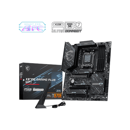 MSI X870E GAMING PLUS WIFI · Processor family AMD · Processor socket AM5 – image 1