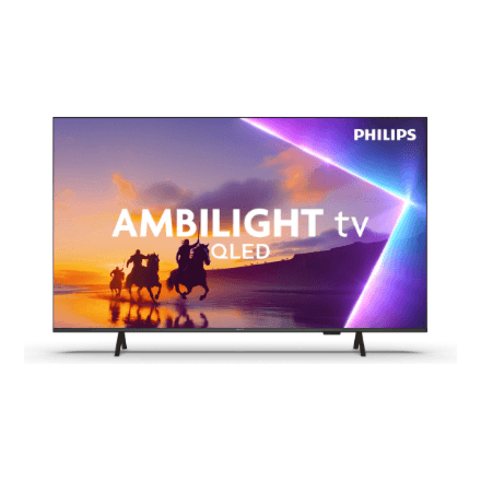 Philips 4K Ambilight TV | 55PUS8450/12 | 55 | Smart TV | TITAN OS | UHD | Black – nuotrauka 1