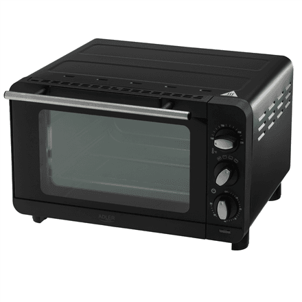 Adler Electric oven | AD 6029 | 14 L | 1200 W | Black – nuotrauka 1