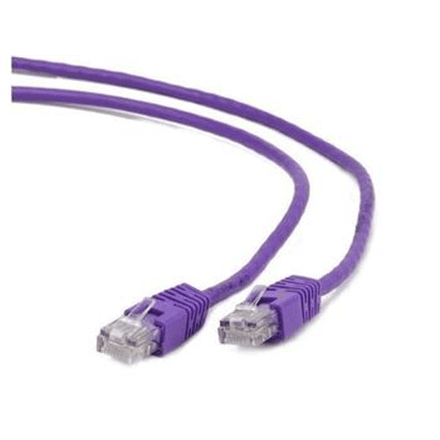 Cablexpert | RJ45/RJ45 Cat5e 0.25m | Purple RJ-45 | RJ-45 – nuotrauka 1