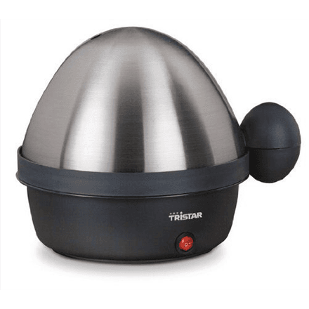 Tristar | Egg Boiler | EK-3076 | Black, Stainless Steel Lid | Eggs capacity 7 – image 1