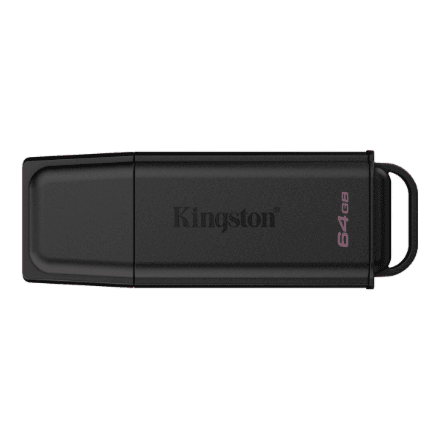 Kingston USB Flash Drive | DataTraveler Exodia | 64 GB | USB Type-A | Black – image 1
