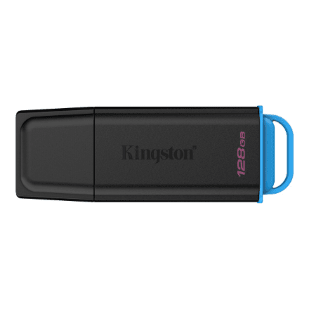 Kingston USB Flash Drive | DataTraveler Exodia | 128 GB | USB Type-A | Black – image 1