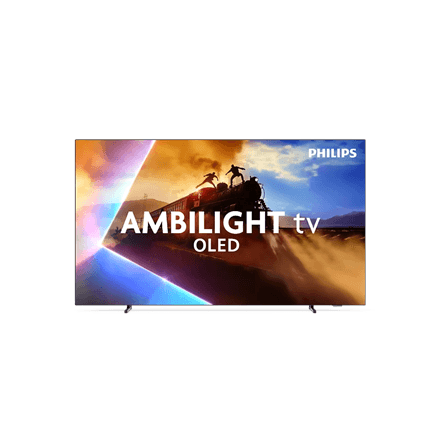 Philips OLED 4K Ambilight TV | 55OLED770/12 | 55 | Smart TV | TITAN OS | UHD | Grey – image 1