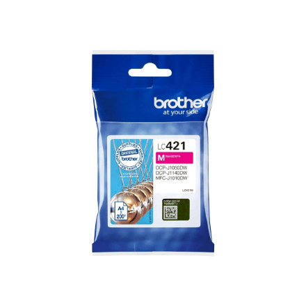 Brother LC421M | Ink Cartridges | Magenta – nuotrauka 1