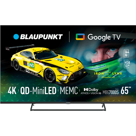 Blaupunkt Mini LED TV | 65MBG7000S | 65 | Smart TV | Google TV | Black – nuotrauka 1