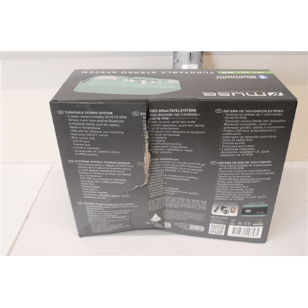 SALE OUT. Muse Turntable Stereo System · MT-201WG · Turntable Stereo System – nuotrauka 1