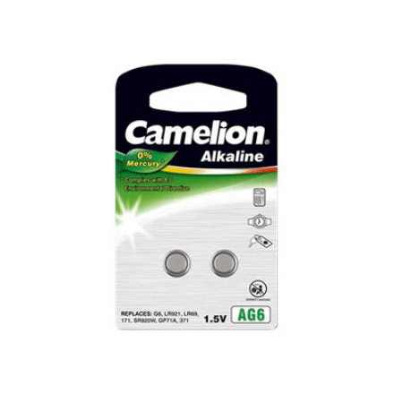 Camelion | AG6/LR69/LR921/371 | Alkaline Buttoncell | 2 pc(s) – image 1