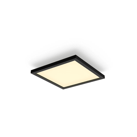 Philips Hue Aurelle square panel light, Black | 2200-6500 Hue White Ambiance – nuotrauka 1