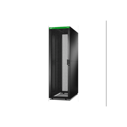 APC Easy Rack 600mm/42U/1000mm, with Roof, Side panel,castors,feet and 4 Brackets, No Bottom, black | Schneider Electric – image 1
