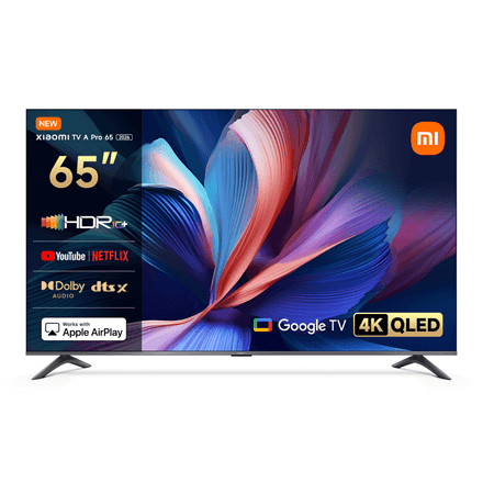 Xiaomi QLED TV A Pro 2026 | 65 | Smart TV | Google TV | 4K UHD – nuotrauka 1