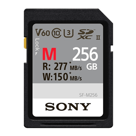 Sony SF-M Series UHS-II SDXC Memory Card – nuotrauka 1