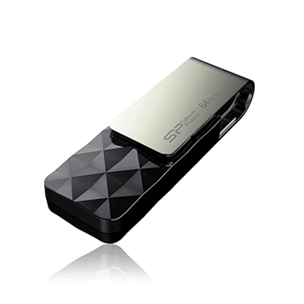 Silicon Power | Blaze B30 | 64 GB | USB Type-A | Black – nuotrauka 1
