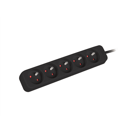 Lanberg Power strip outlets for UPS system, 1m – image 1