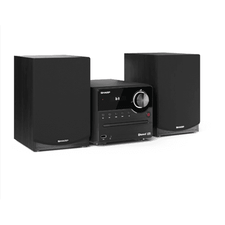 Sharp XL-B512(BK) Hi-Fi Micro System, CD/FM/USB/Bluetooth v5.0, 45W, Black · Sharp · Hi-Fi Micro System – image 1