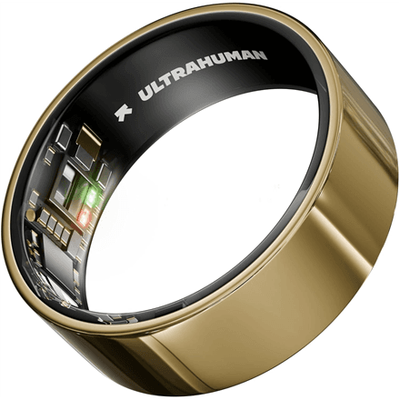 Ultrahuman | Ring Air | Bionic Gold | Size 6 | Smart Ring – nuotrauka 1