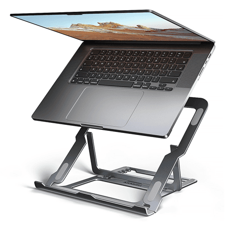 AXAGON STND-LAG stand for laptops and tablets · Adjustable Height, Angle · 10-17.3 " – image 1