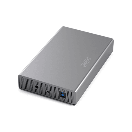 Digitus USB 3.0 hard disk enclosure, 3.5", SATA, 16TB, aluminum | DA-71106-1 – image 1