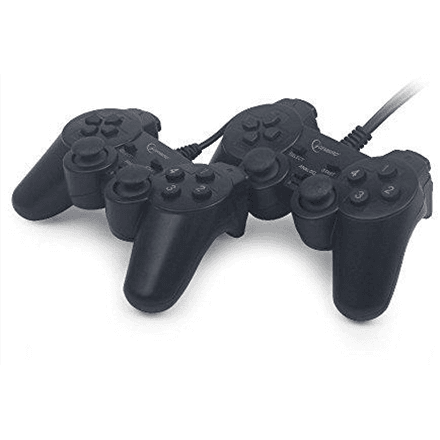 Gembird | Double USB dual vibration gamepad – nuotrauka 1