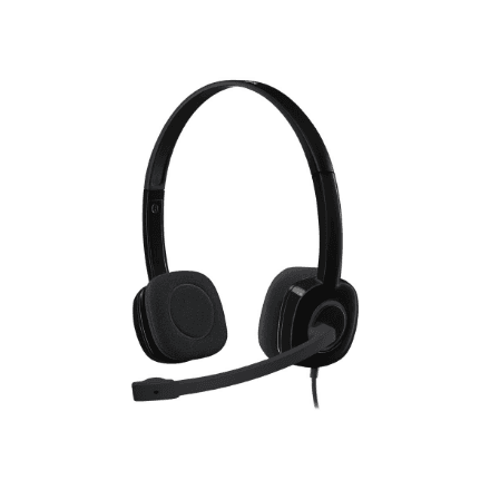Logitech | H151 | Stereo headset | Black – image 1