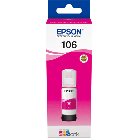 Epson Ecotank | 106 | Ink Bottle | Magenta – nuotrauka 1