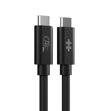 Hyper | HyperDrive Next USB4 Type-C Performance Cable, 1.2 m | HD6500BKGL – image 1