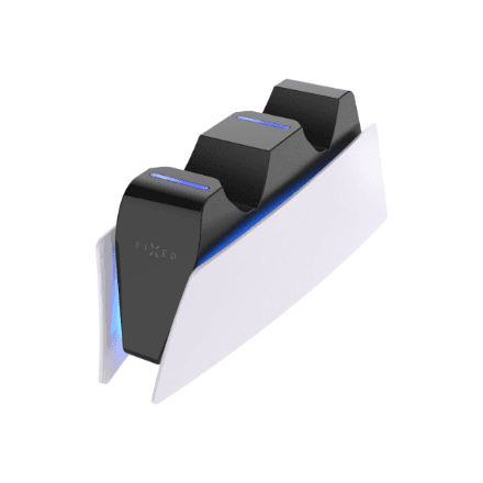 Fixed Dual Charger Stand for PS5 Wireless Controller | FIXPS5-DCC-BW – image 1