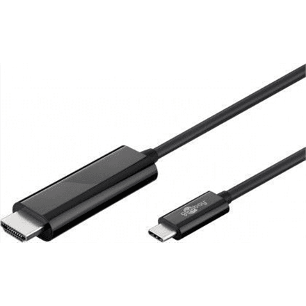 Goobay USB-C HDMI adapter cable (4k 60 Hz) – image 1