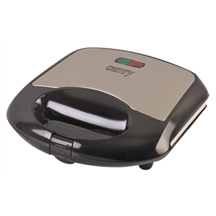 Camry | Waffle maker | CR 3019 | 1000 W | Number of pastry 2 | Belgium | Black – nuotrauka 1