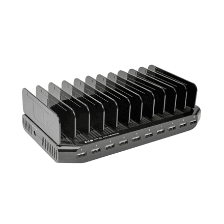 Tripp Lite | 10 Port USB Charging Station with Adjustable Storage | U280-010-ST-CEE – image 1