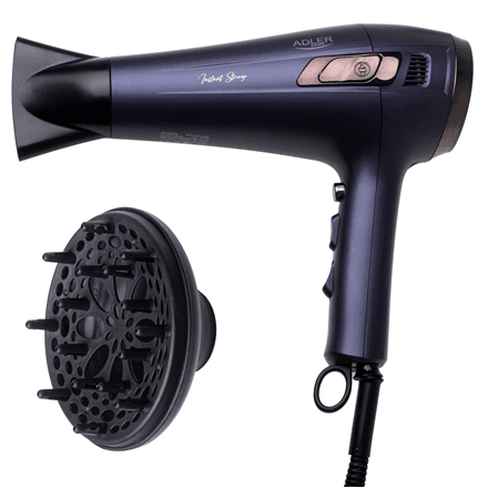 Adler Hair dryer with retractable power cord · AD 2273 · 2000 W – nuotrauka 1