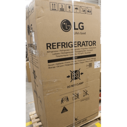 SALE OUT. LG GSGV81PYLL Refrigerator, Free-standing, Side by Side, E, Height 1.79 m, Net fridge 416 L, Net freezer 190 L, Silver · SALE OUT. LG Refrigerator · GSGV81PYLL – image 1
