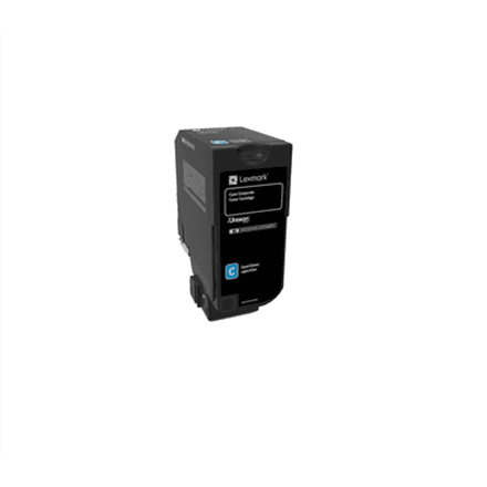 Lexmark 74C20CE | Toner cartridge | Cyan – nuotrauka 1