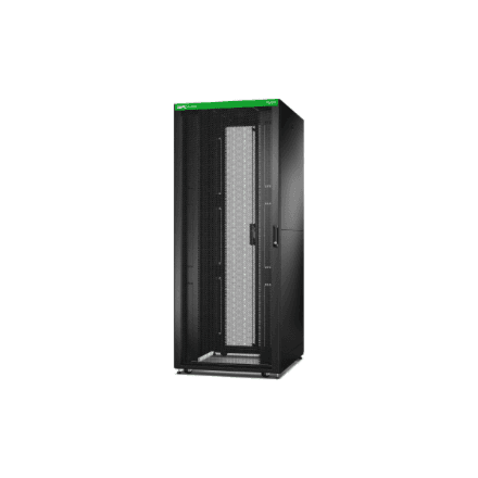 APC Easy Rack 800mm/42U/800mm with Roof, Side panel,castors,feet and 4 Brackets, No Bottom, black | Schneider Electric – nuotrauka 1