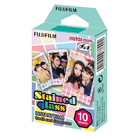 Fujifilm | Instax Mini Stained Glass Instant Film | 86 x 54 mm | Quantity 10 – image 1