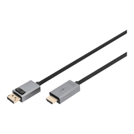 Digitus 4K DisplayPort Adapter Cable, DP - HDMI Type A | DB-340202-018-S | 1.8 m – nuotrauka 1