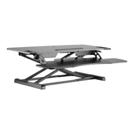 DA-90380-1 Ergonomic Workspace Riser | 10-50 cm | Maximum load weight 15 kg | Black – nuotrauka 1