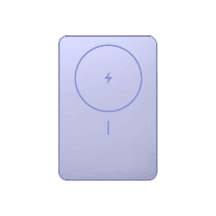Xiaomi Super Slim Magnetic Power Bank 5000 | 5000 mAh | Purple – nuotrauka 1