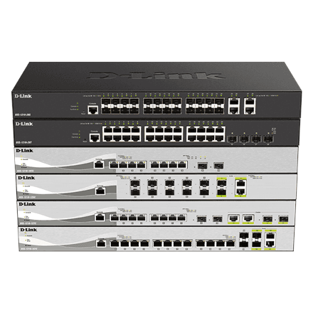 D-LINK DXS-1210-28S 10 Gigabit Ethernet Smart Managed Switches · D-Link · Gigabit Ethernet Smart Managed Switch – nuotrauka 1