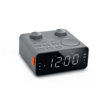 Muse Dual Alarm Clock Radio | M-17 LG | Alarm function | AUX in – nuotrauka 1