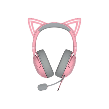Razer | Headset | Kraken Kitty V2 | Yes | Wired | On-Ear | USB Type A | Quartz – nuotrauka 1