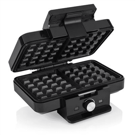 Tristar Waffle maker | WF-1165 | 1000 W | Number of pastry 2 | Belgium | Black – nuotrauka 1
