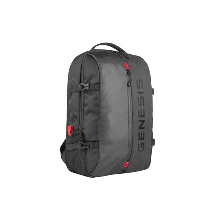 Genesis | Laptop Backpack | Pallad 410 | Backpack | Shoulder strap | Black – image 1