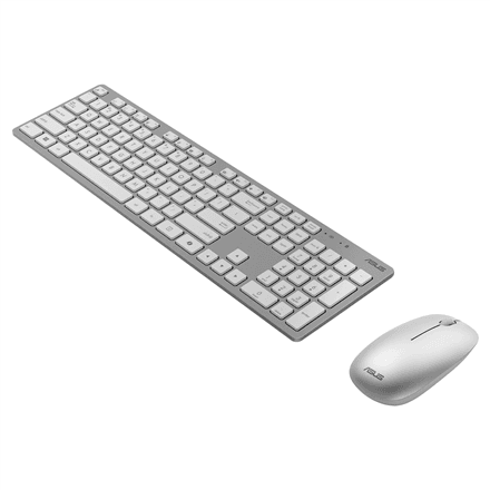 Asus W5000 | Keyboard and Mouse Set | Wireless | Russian | White – image 1