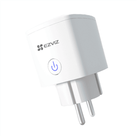 EZVIZ | Smart Plug with Power Consumption Tracker (EU Standard) | CS-T30-10B-E | White – nuotrauka 1
