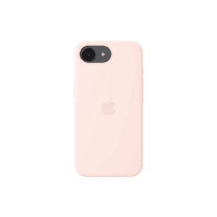 Apple iPhone 17e Silicone Case with MagSafe – Soft Pink | Apple – nuotrauka 1