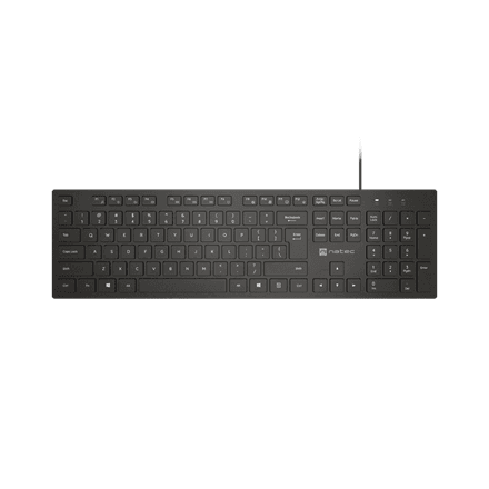Natec | Herring | Keyboard | Wired | US | Black – nuotrauka 1