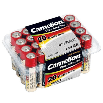Camelion | LR6-BP20 | AA/LR6 | Plus Alkaline | 20 pc(s) – nuotrauka 1